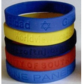 Custom Debossed Silicone Bracelet Wristband